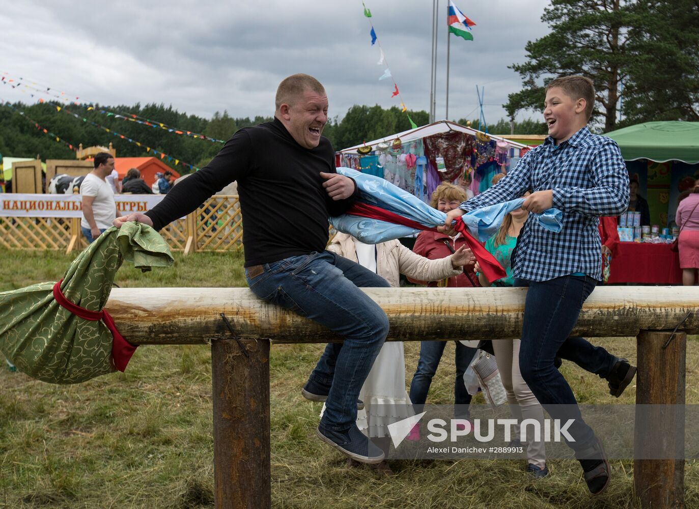 Sabantuy festival celebrated in Leningrad Region
