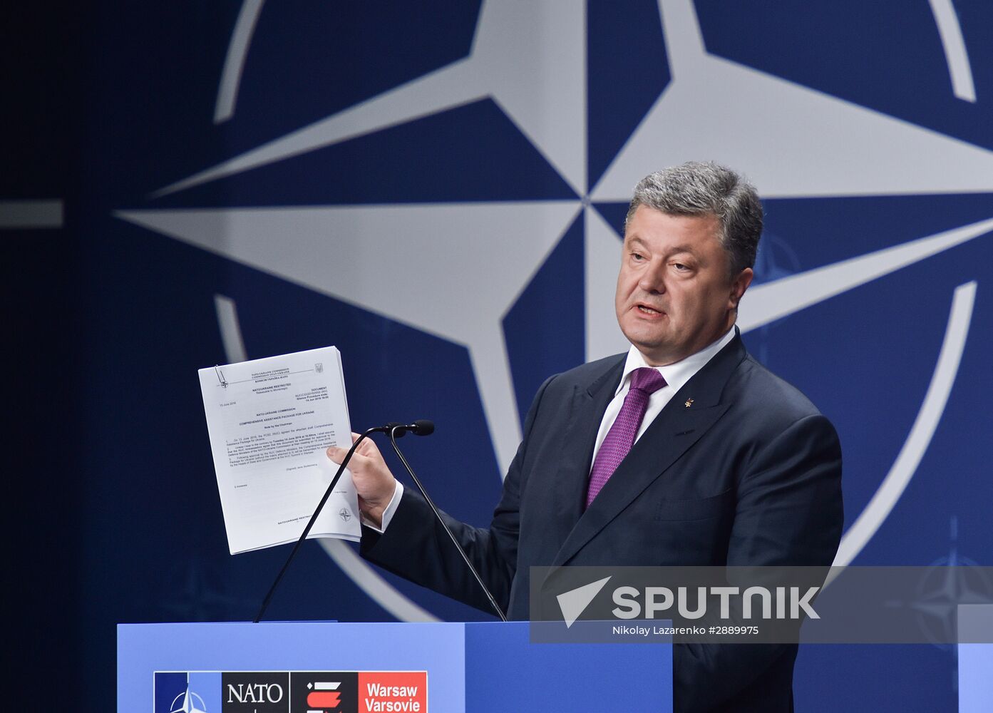 NATO Summit in Warsaw. Day 2