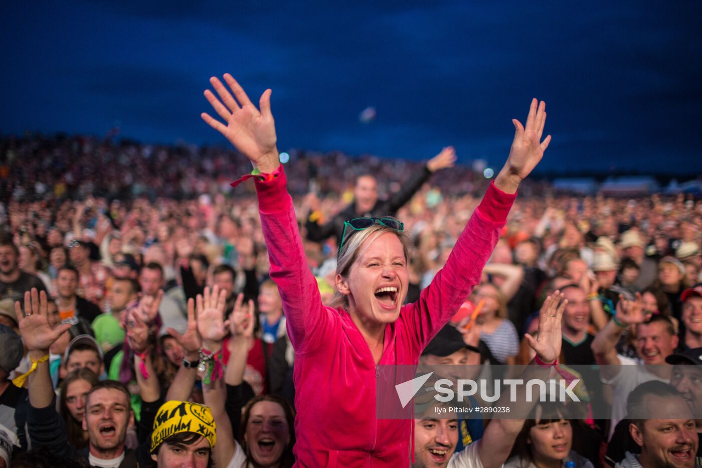 Nashestviye-2016 music festival. Day two
