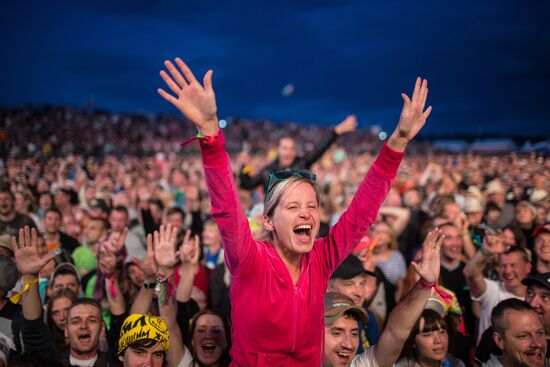 Nashestviye-2016 music festival. Day two