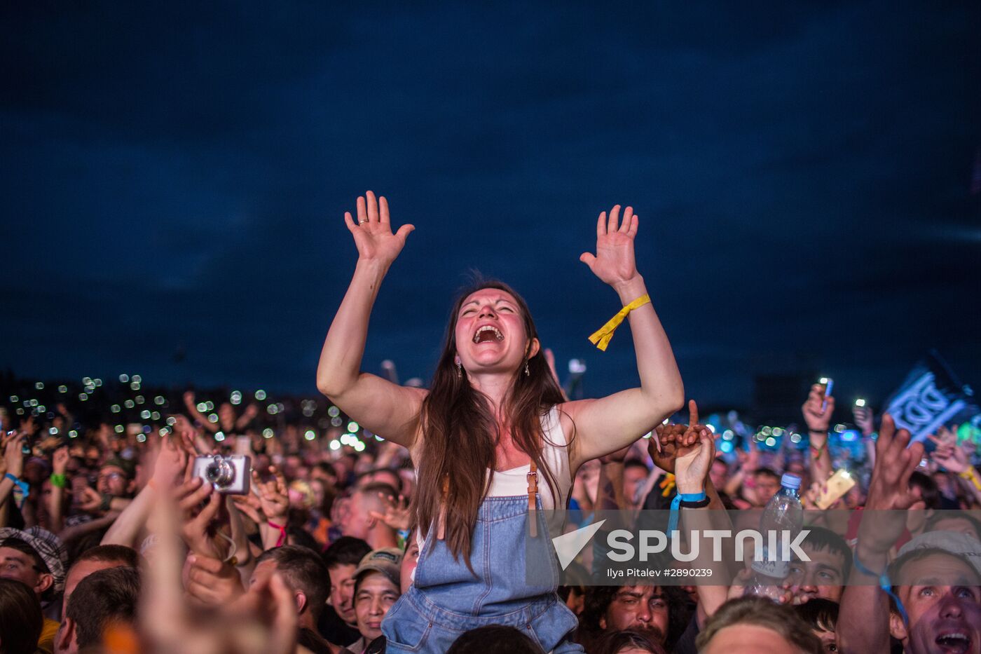 Nashestviye-2016 music festival. Day two