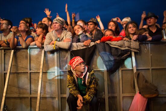 Nashestviye-2016 music festival. Day two