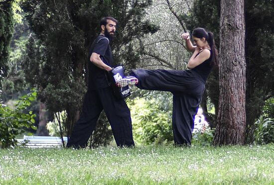 Compans-Caffarelli Park in Toulouse