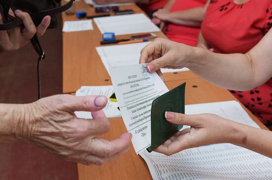 Referendum on pre-term presidential elections in Abkhazia