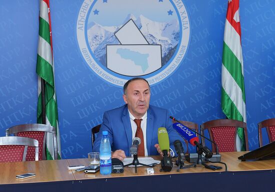 Referendum on pre-term presidential elections in Abkhazia