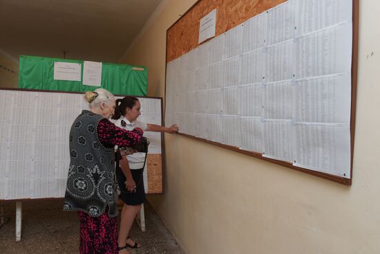Referendum on early presidential elections in Abkhazia