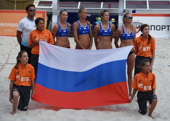 Beach Volleyball World Continental Cup. Women. Semifinal