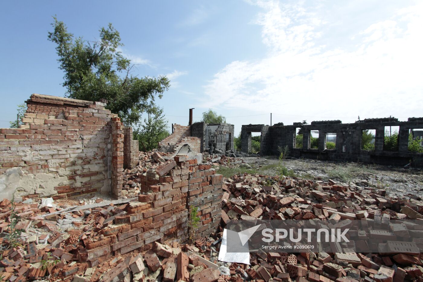 Village of Semyonovka, Donetsk region