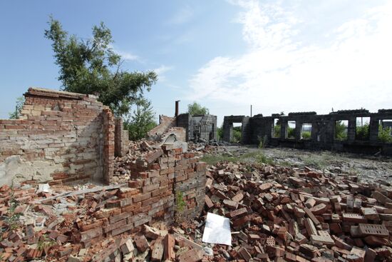 Village of Semyonovka, Donetsk region