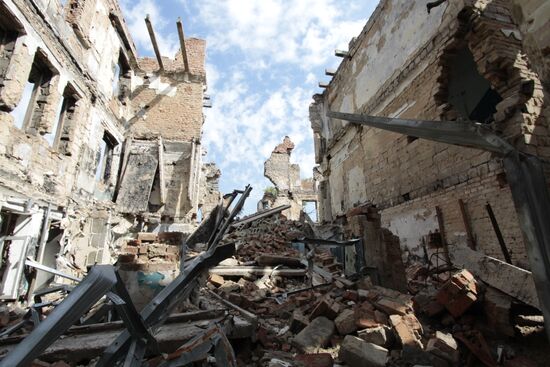 Village of Semyonovka, Donetsk region