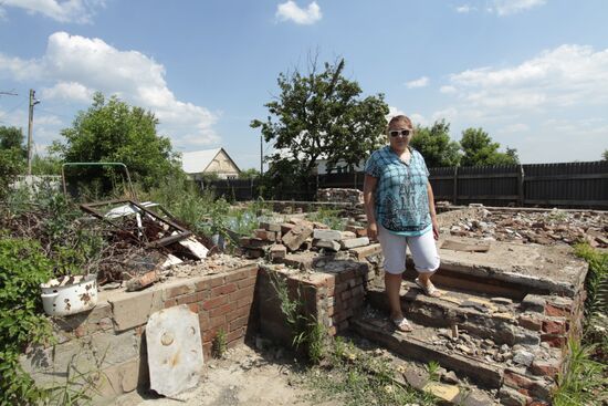 Village of Semyonovka, Donetsk region