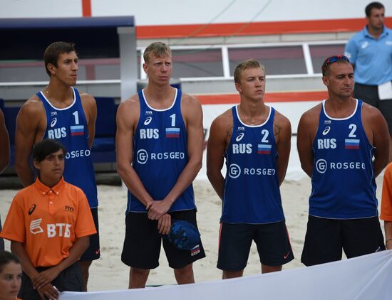 Beach Volleyball World Continental Cup. Men. Semifinal