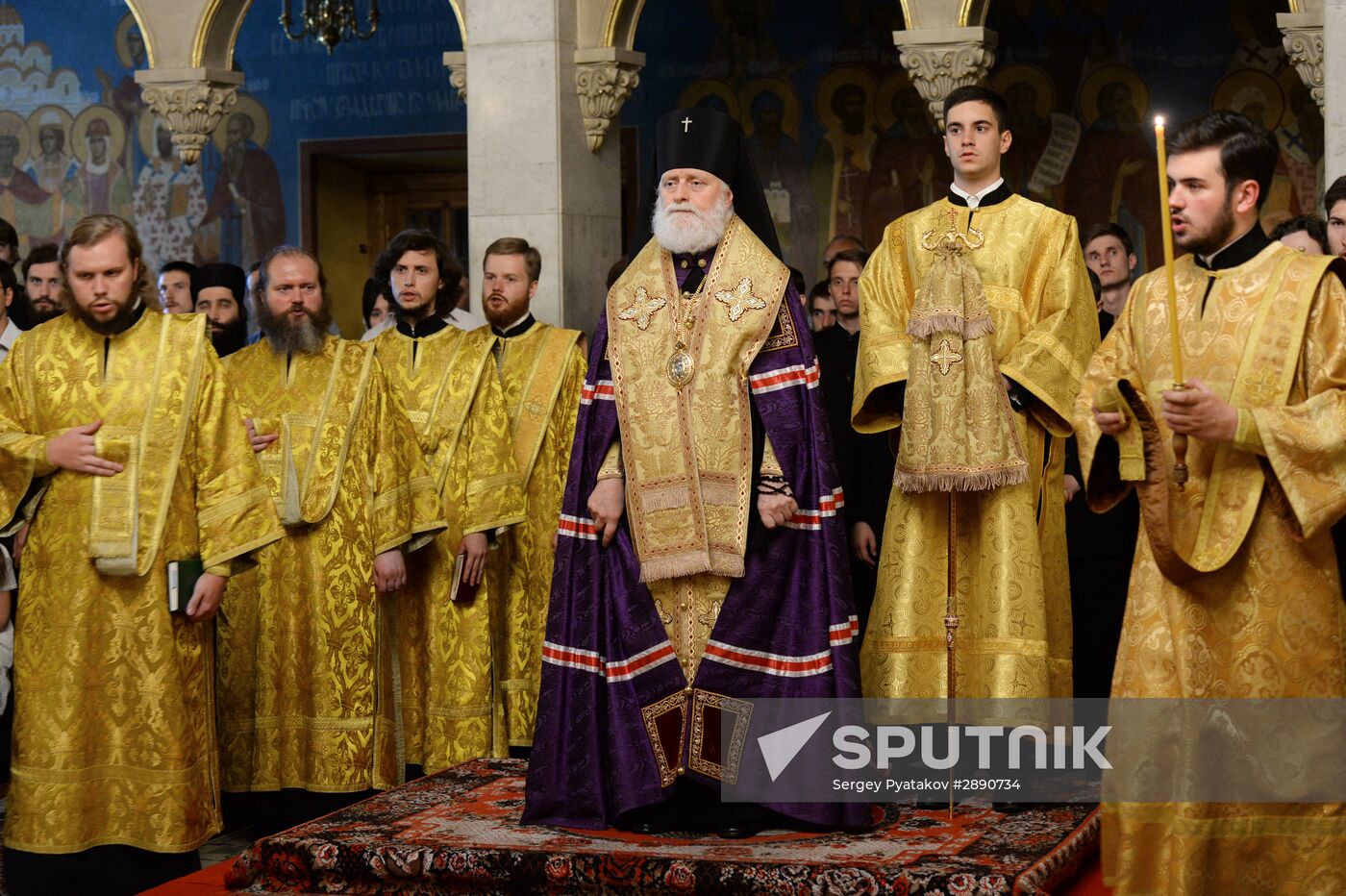 Graduation ceremony at Moscow Theological Academy