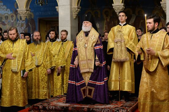 Graduation ceremony at Moscow Theological Academy