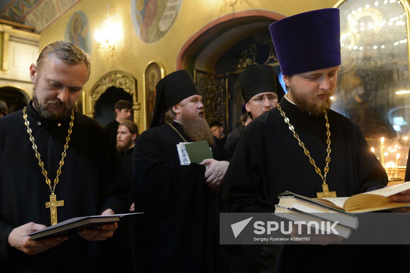 Graduation ceremony at Moscow Theological Academy