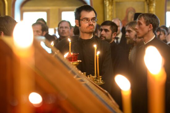 Graduation ceremony at Moscow Theological Academy