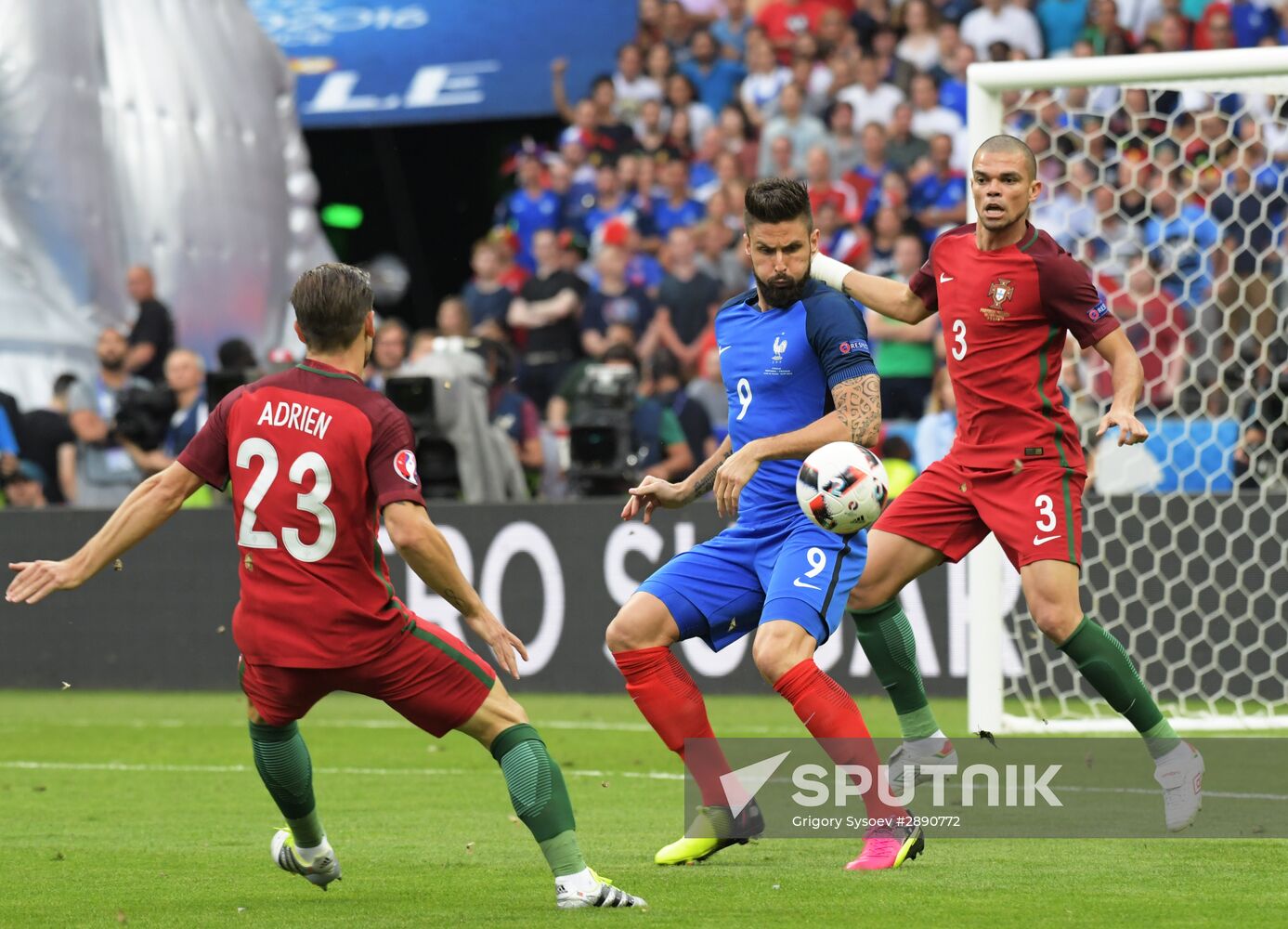 UEFA Euro 2016 Final. Portugal vs. France