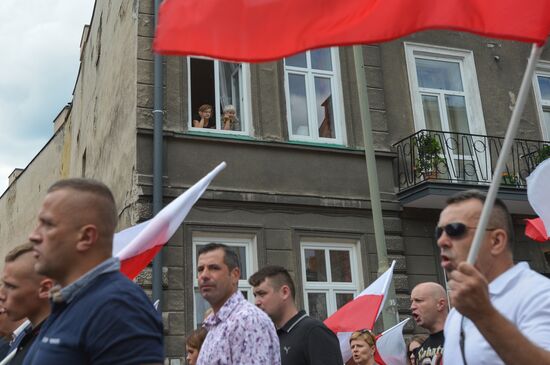 March in memory of Volhynia massacre victims in Poland