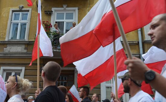March in memory of Volhynia massacre victims in Poland