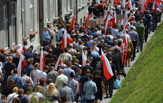 March in memory of Volhynia massacre victims in Poland