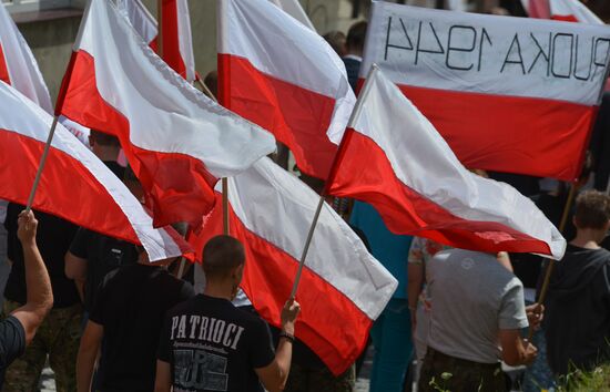 March in memory of Volhynia massacre victims in Poland