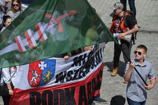 March in memory of Volhynia massacre victims in Poland