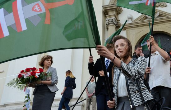 March in memory of Volhynia massacre victims in Poland