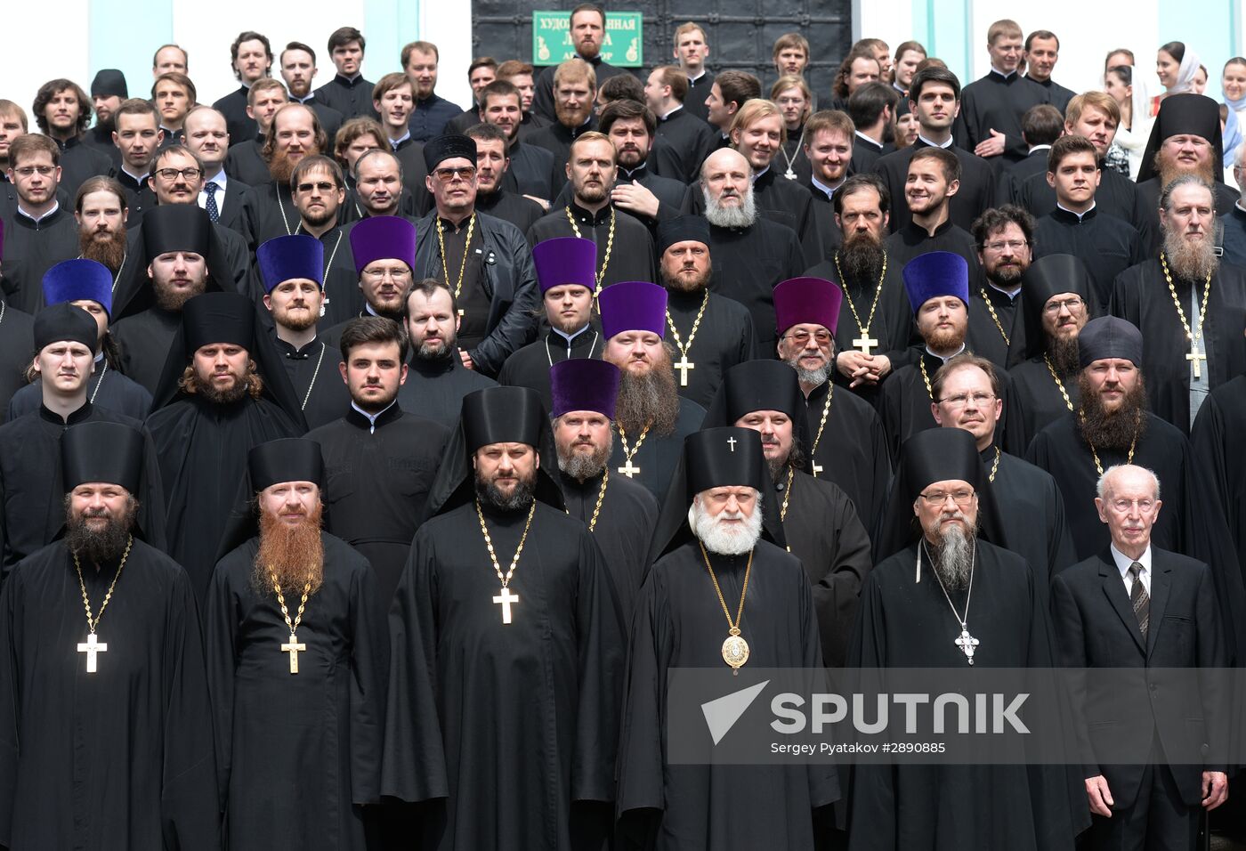 Graduation ceremony at Moscow Theological Academy