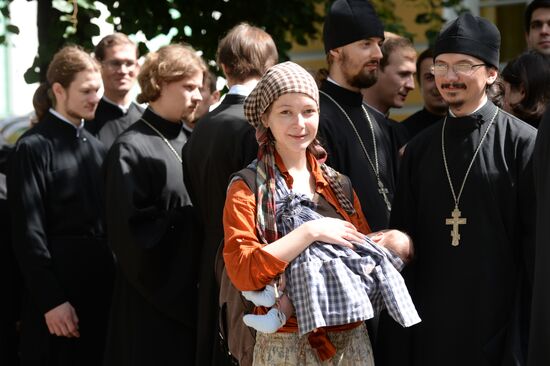 Graduation ceremony at Moscow Theological Academy