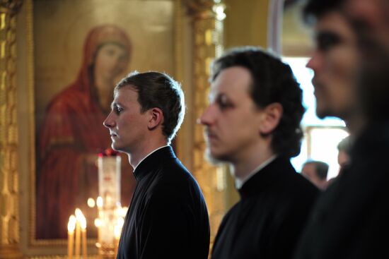 Graduation ceremony at Moscow Theological Academy