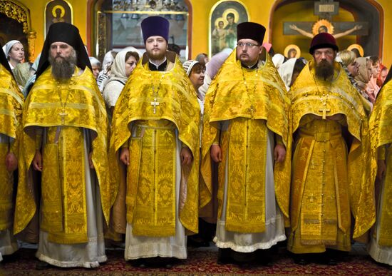 Graduation ceremony at Moscow Theological Academy