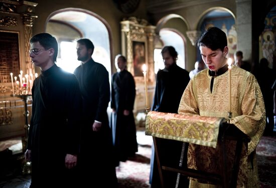 Graduation ceremony at Moscow Theological Academy