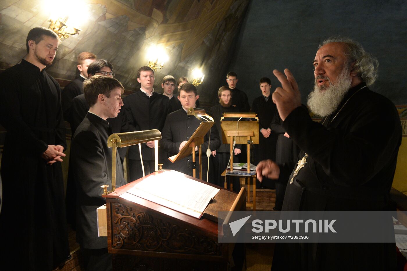 Graduation ceremony at Moscow Theological Academy