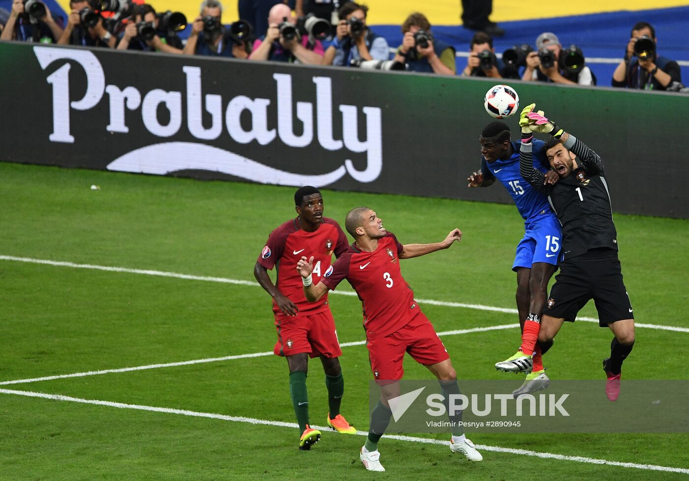 UEFA Euro 2016 Final. Portugal vs. France