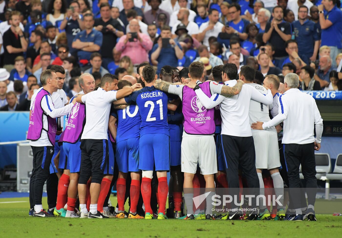 UEFA Euro 2016 Final. Portugal vs. France