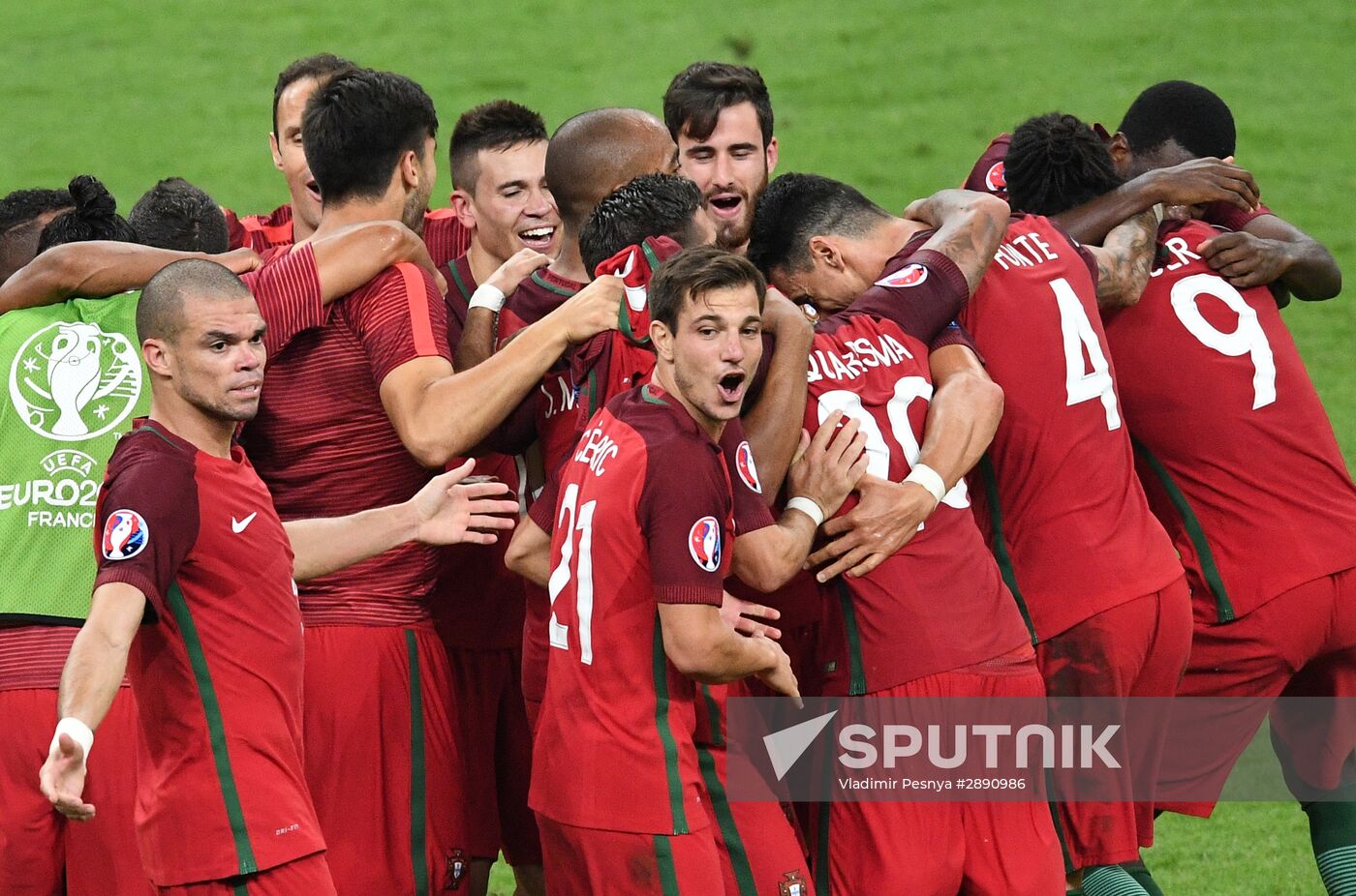 UEFA Euro 2016 Final. Portugal vs. France