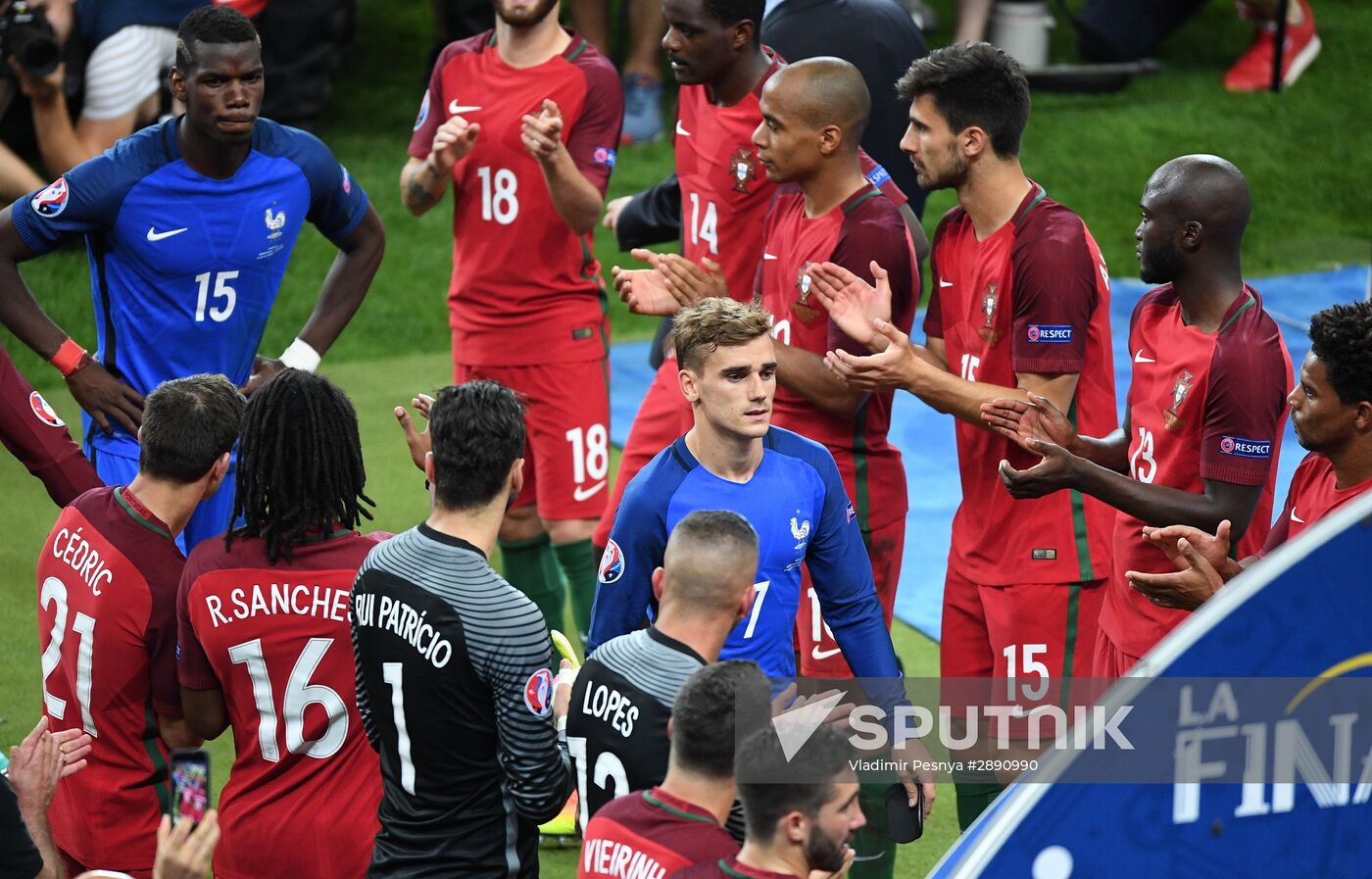 UEFA Euro 2016 Final. Portugal vs. France