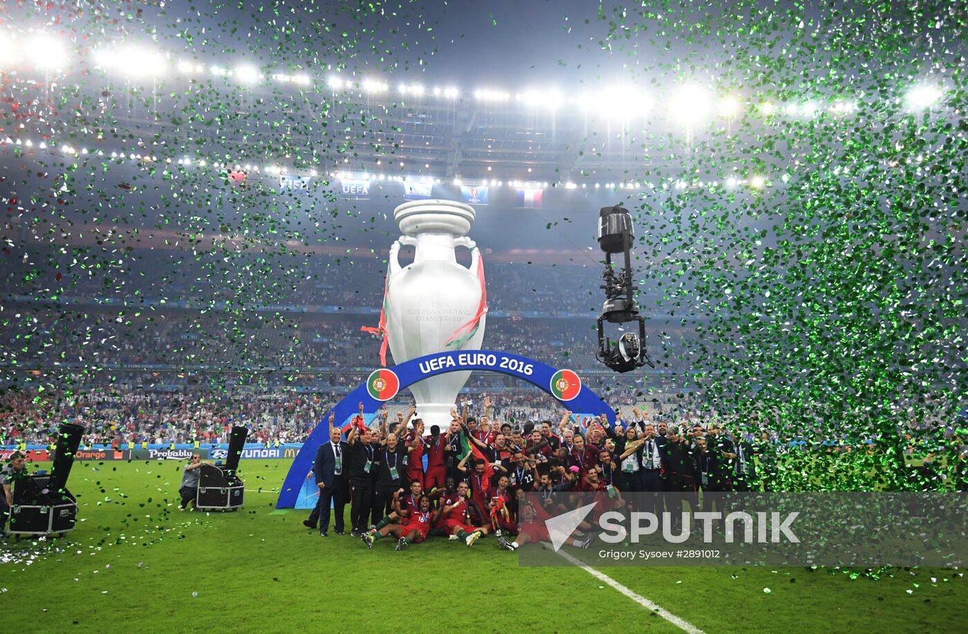 UEFA Euro 2016 Final. Portugal vs. France