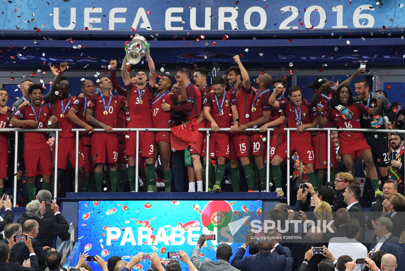 UEFA Euro 2016 Final. Portugal vs. France