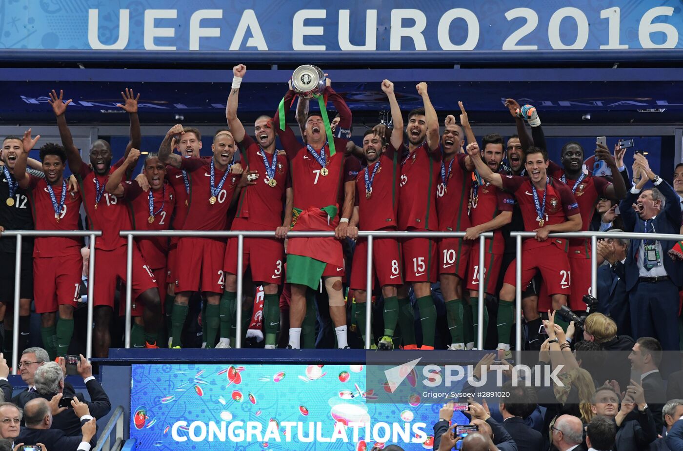 UEFA Euro 2016 Final. Portugal vs. France