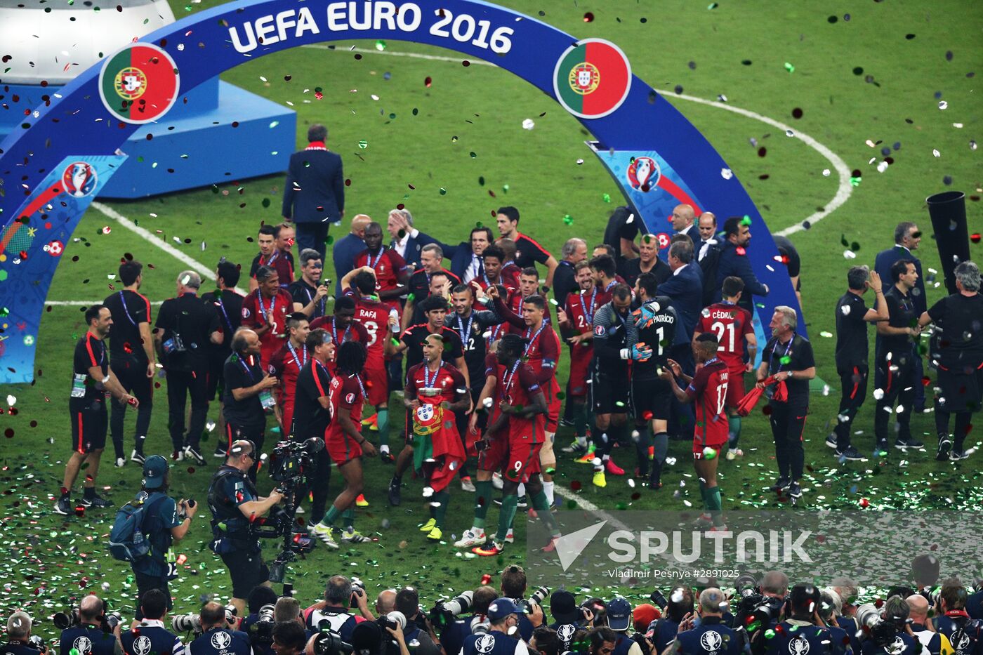 UEFA Euro 2016 Final. Portugal vs. France