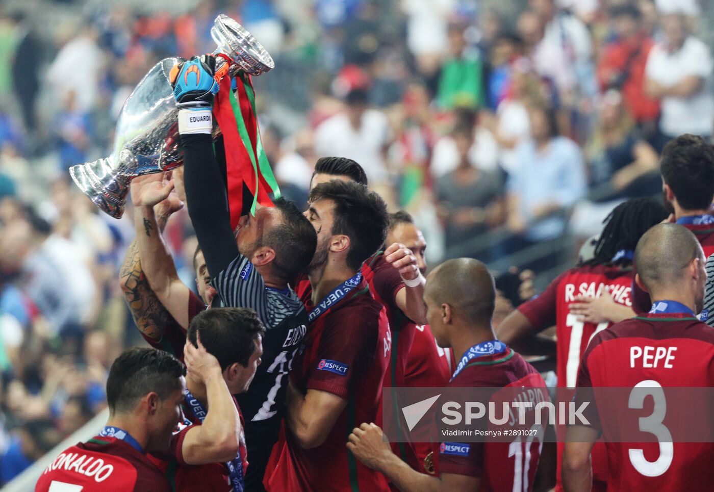 UEFA Euro 2016 Final. Portugal vs. France