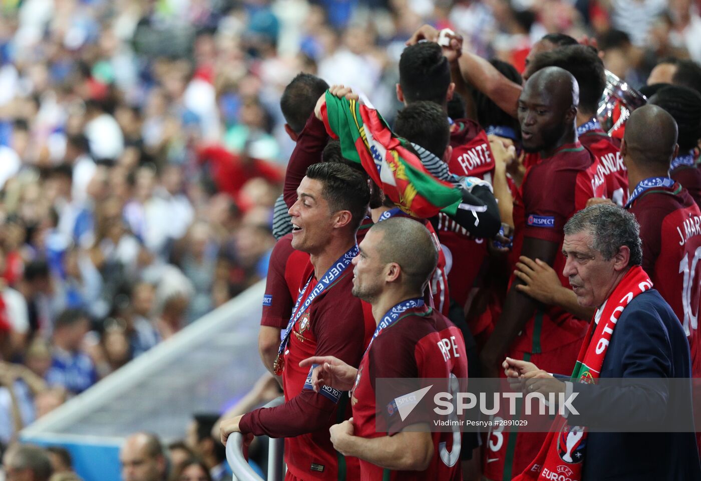 UEFA Euro 2016 Final. Portugal vs. France