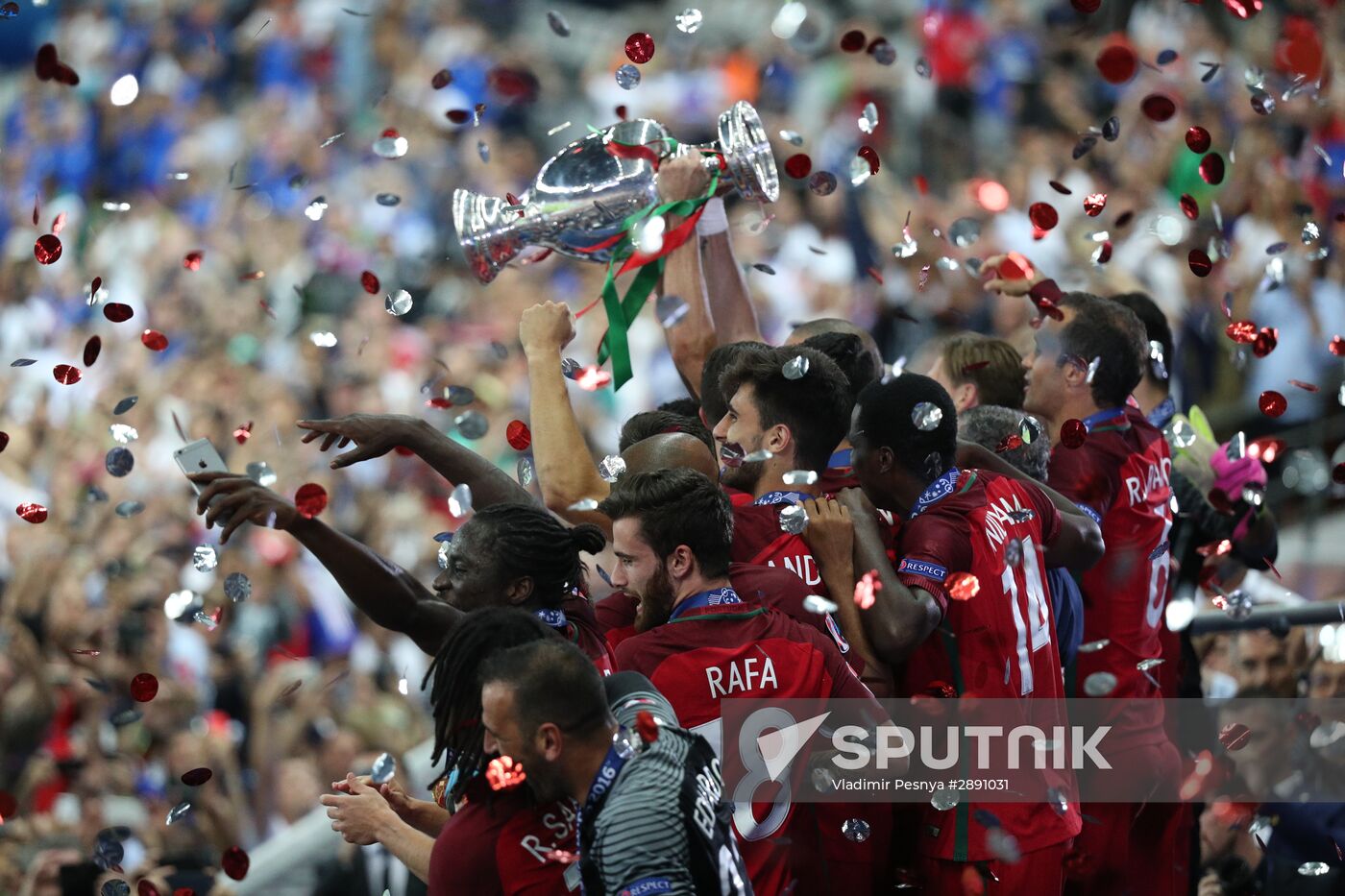 UEFA Euro 2016 Final. Portugal vs. France