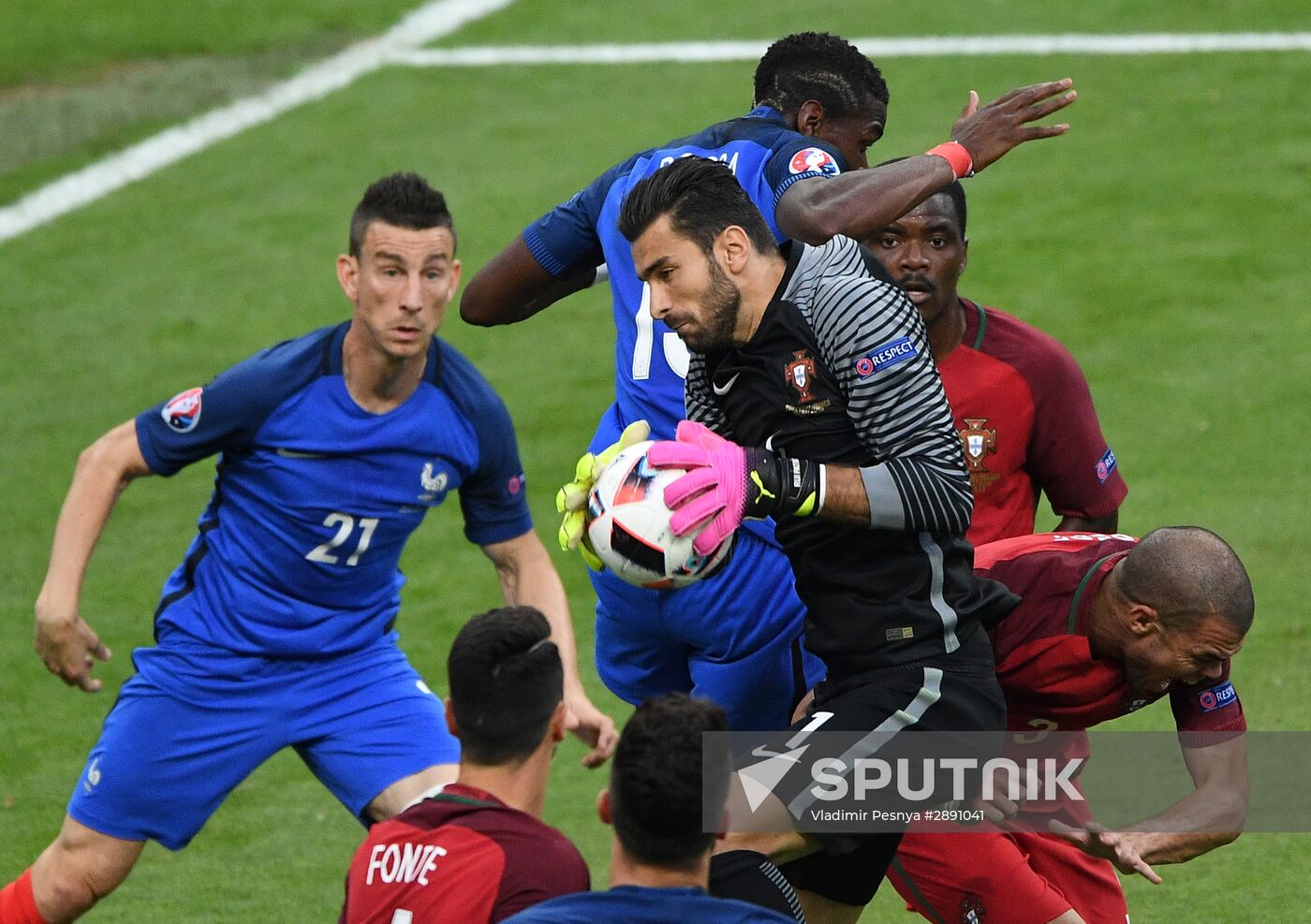 UEFA Euro 2016 Final. Portugal vs. France