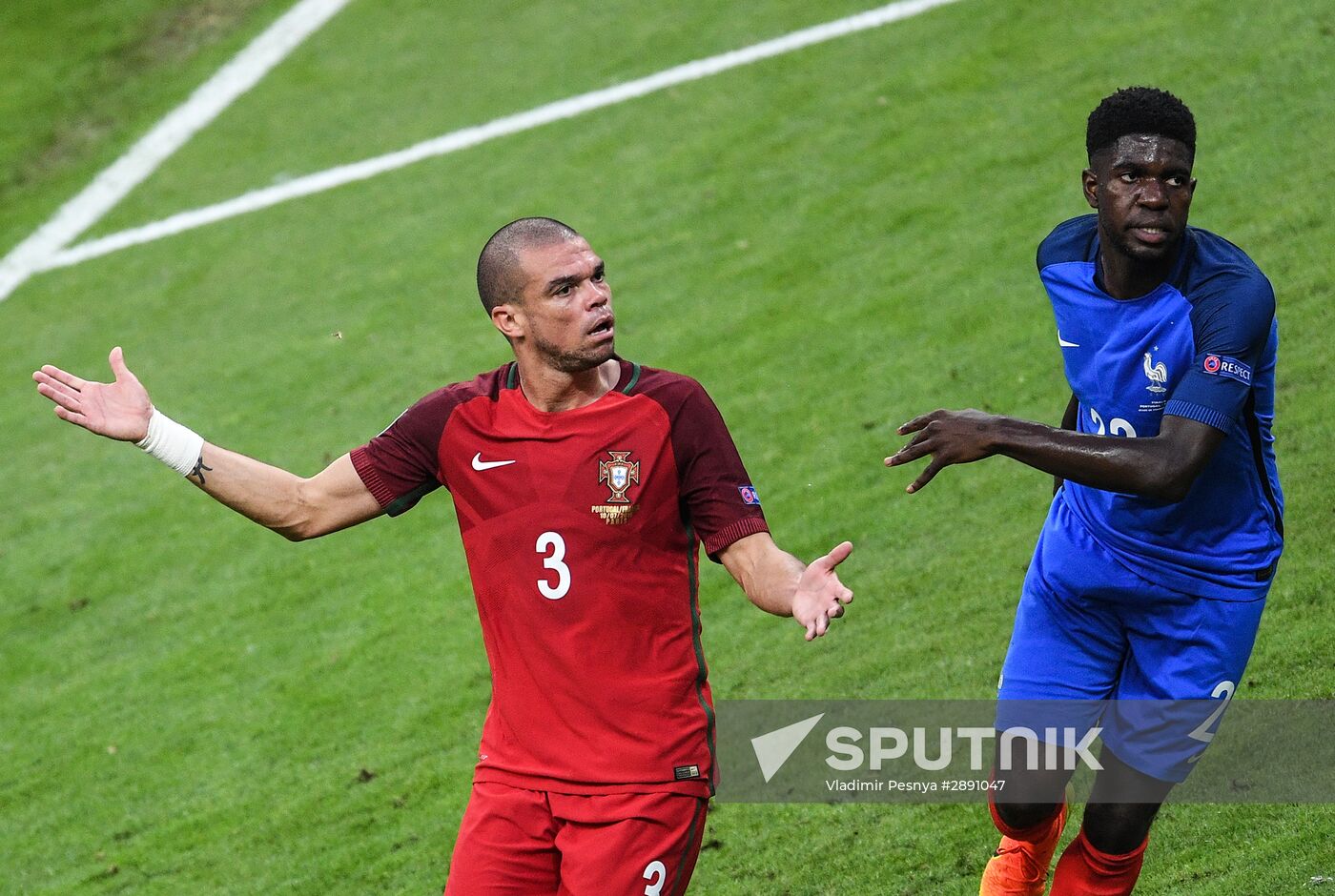 UEFA Euro 2016 Final. Portugal vs. France