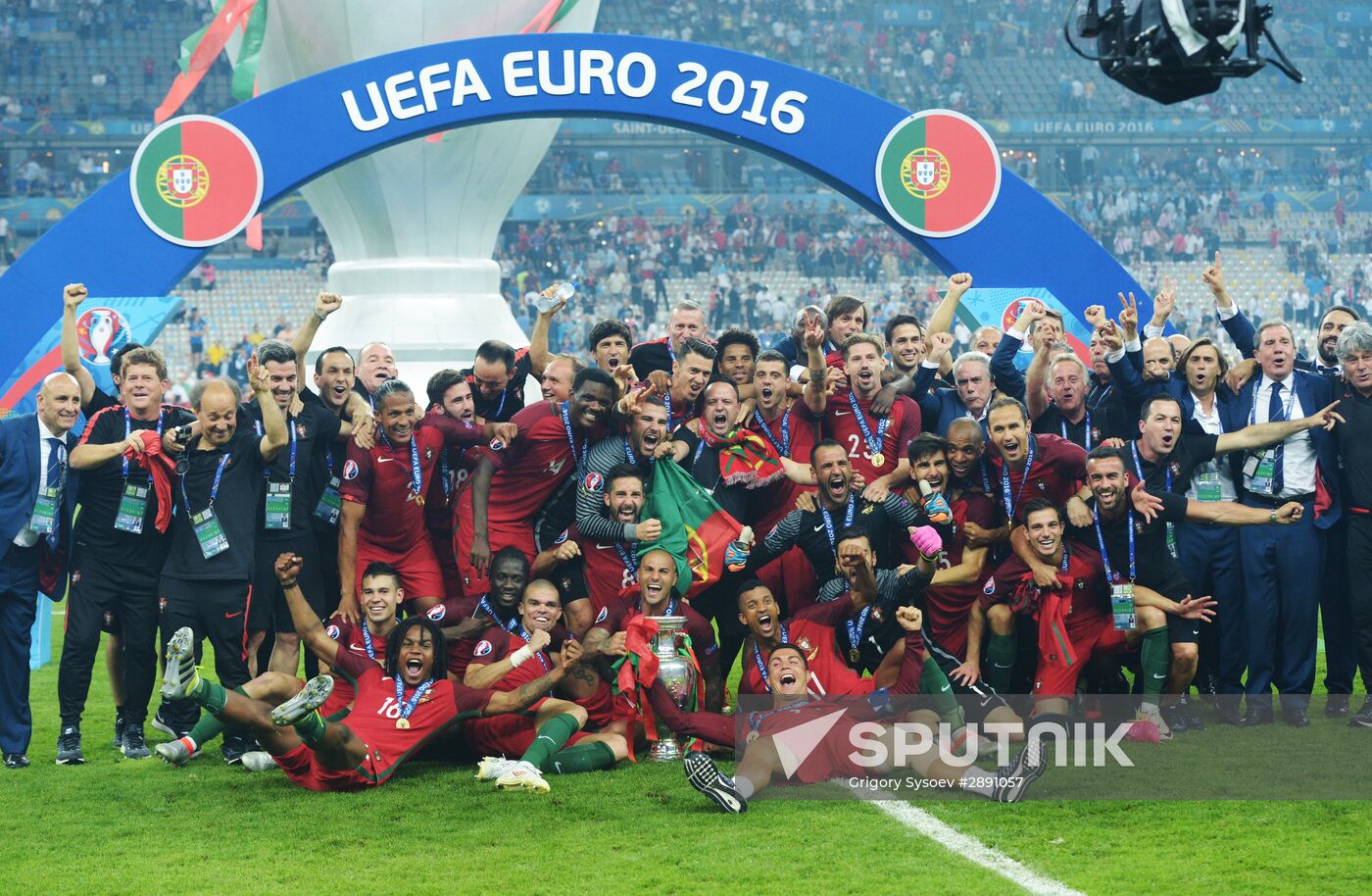 UEFA Euro 2016 Final. Portugal vs. France