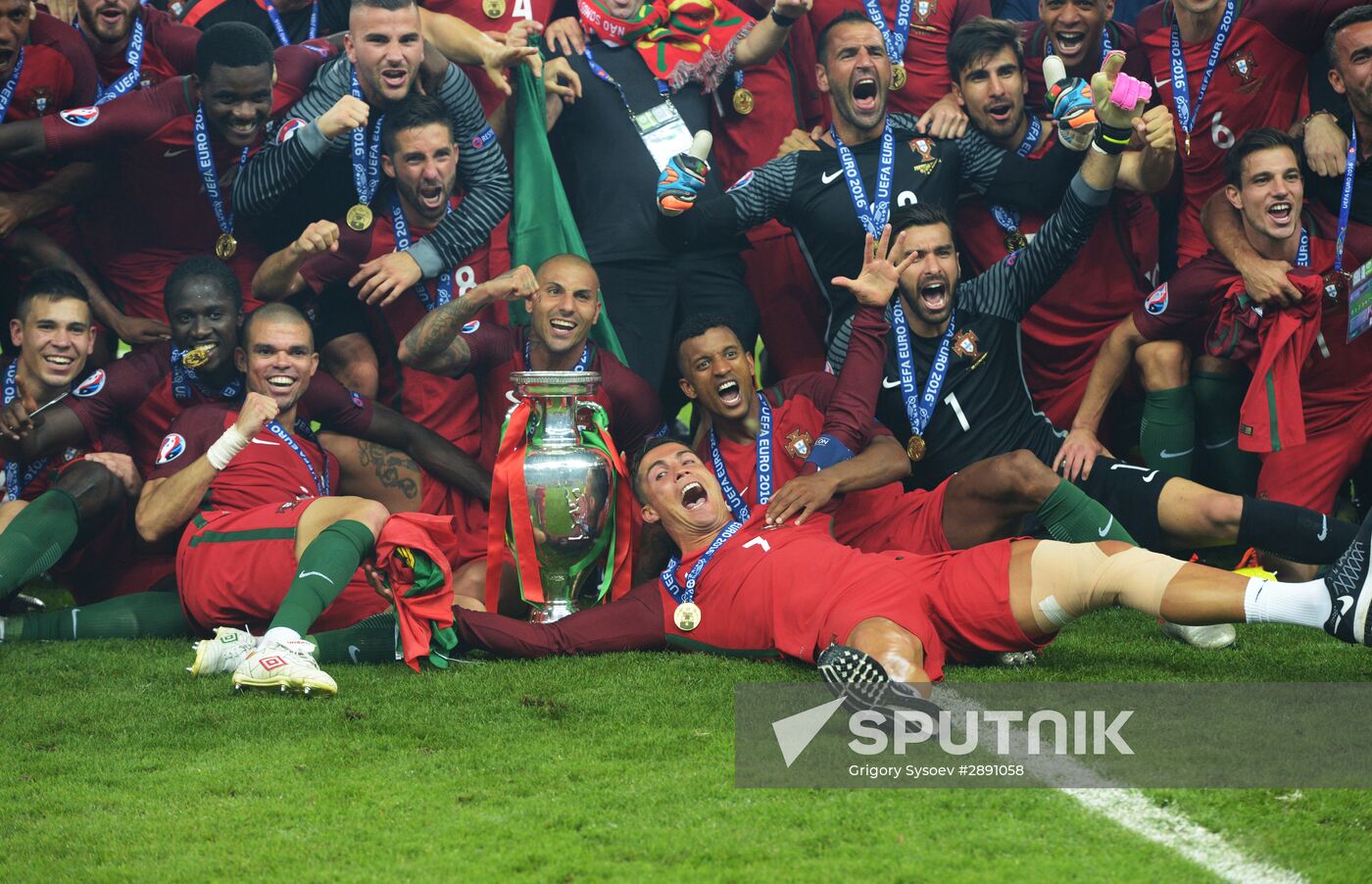 UEFA Euro 2016 Final. Portugal vs. France