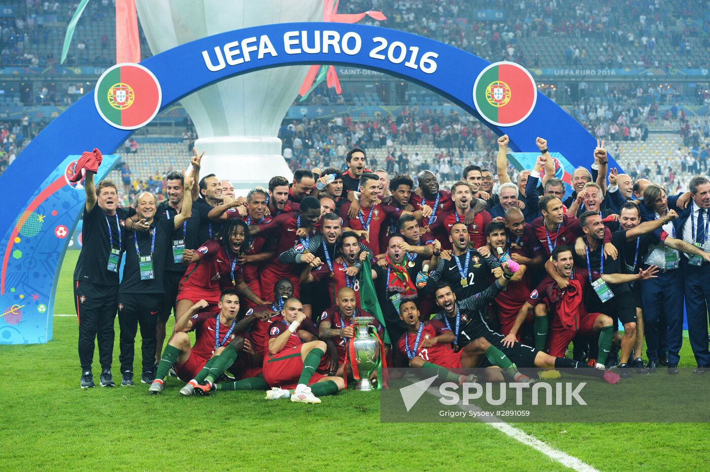 UEFA Euro 2016 Final. Portugal vs. France