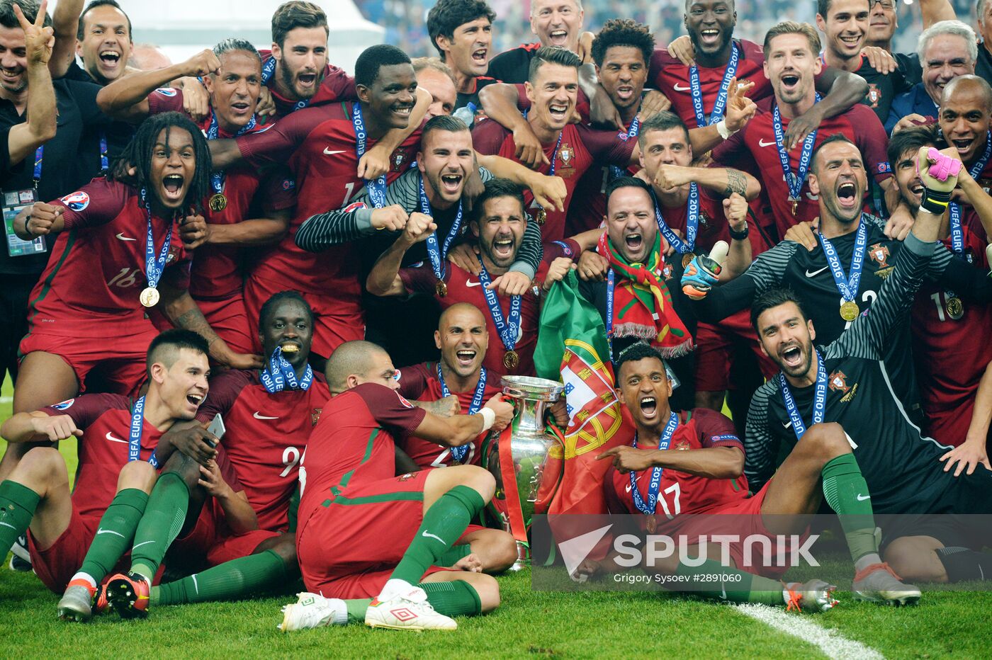 UEFA Euro 2016 Final. Portugal vs. France